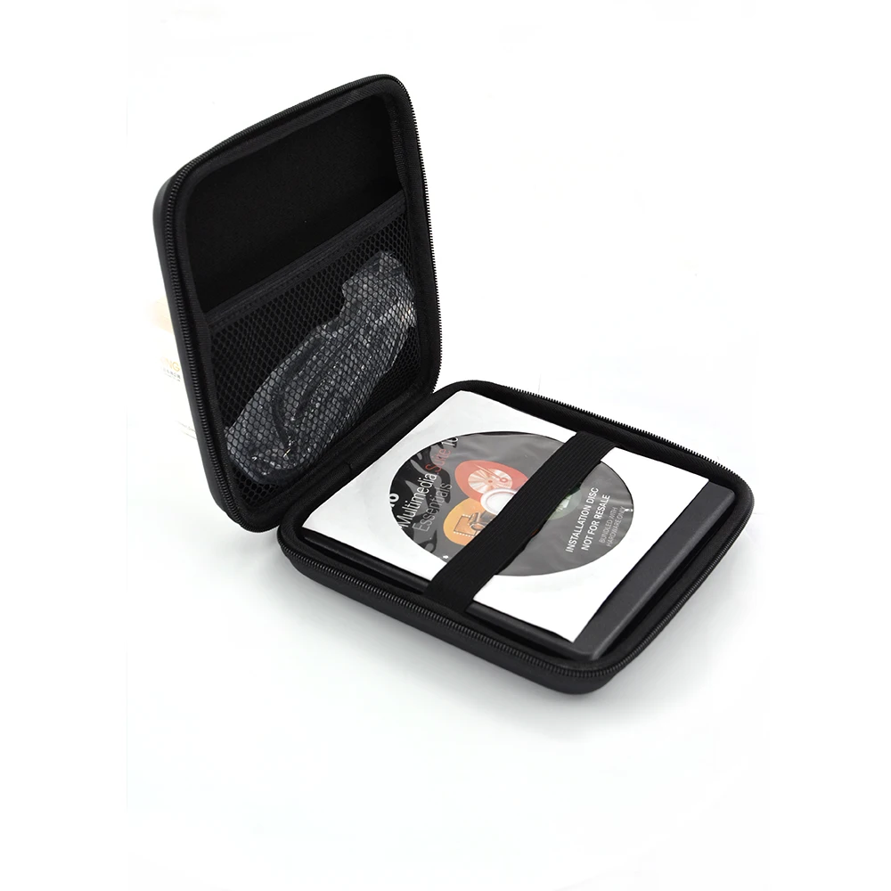 
Customized MINI CD car box Large capacity game music album protective storage bag Hard EVA CD case 