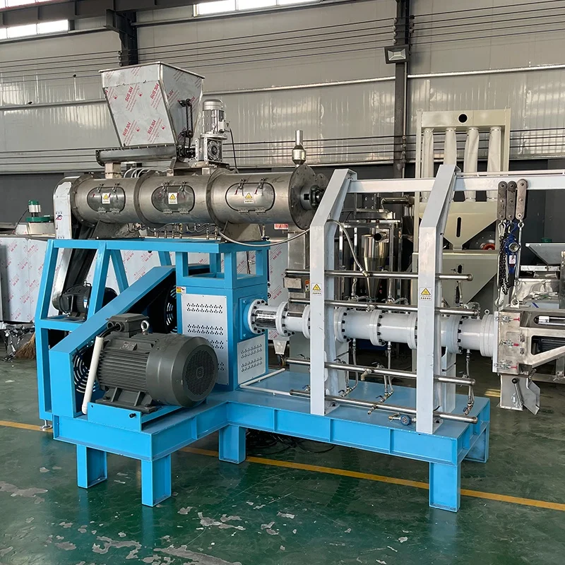 Feed processing machines animal/pet/dog/cattle/fish food extruder