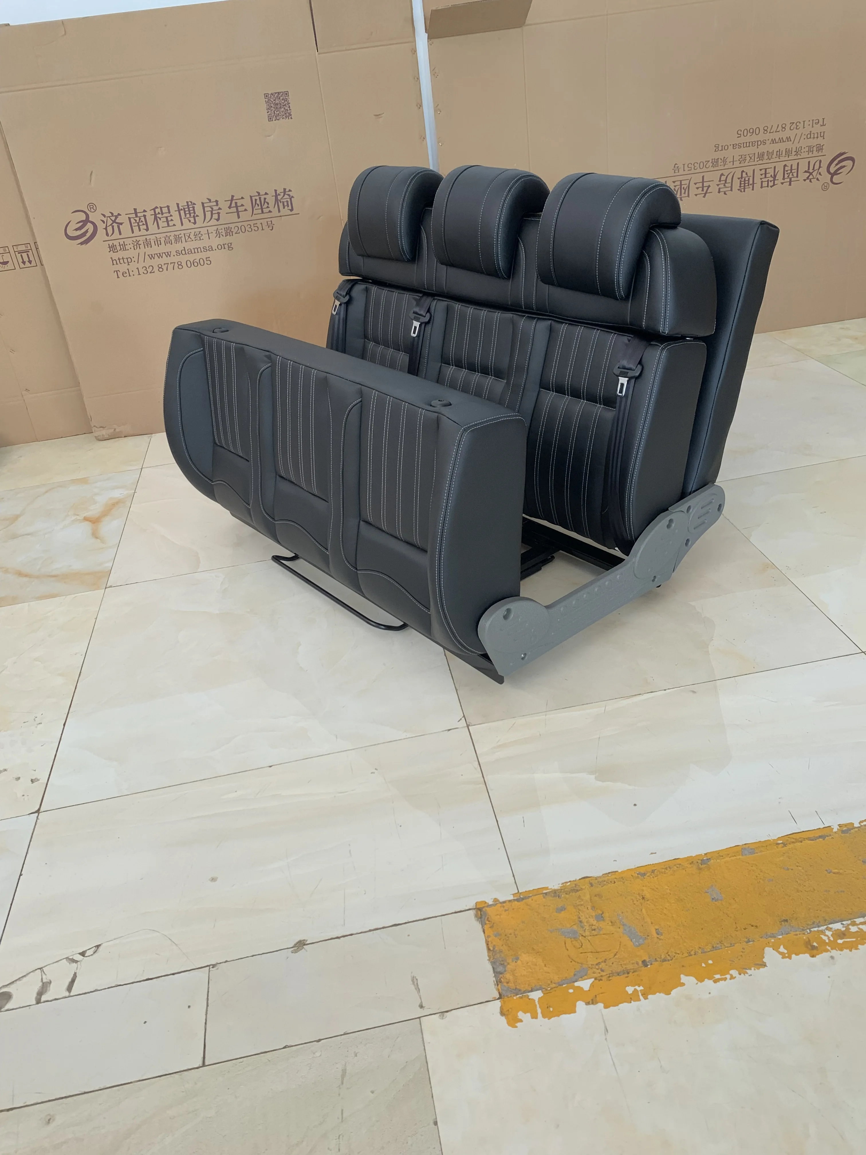 Upgraded V-Class Interior for Mercedes Sprinter RV Folding Seat Bed Camper Van VIP Seats for Toyota Van Buick Savana Models
