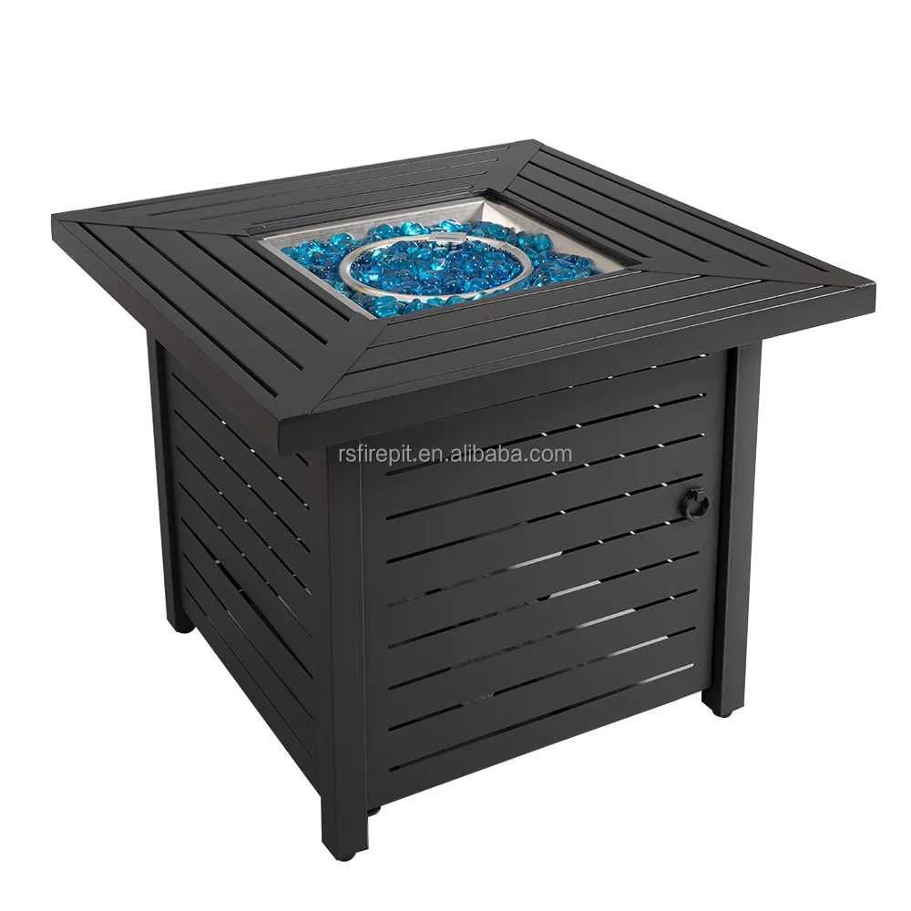 RS-S30004 30-дюймовая квадратная режущая пластина + газовая плита уличная нагревательная нагревательный стол для костра