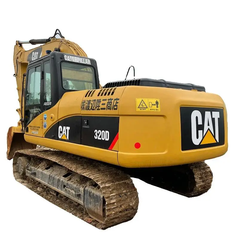 Оптовая продажа б/у гусеничный экскаватор CAT320D CAT320 для строительной