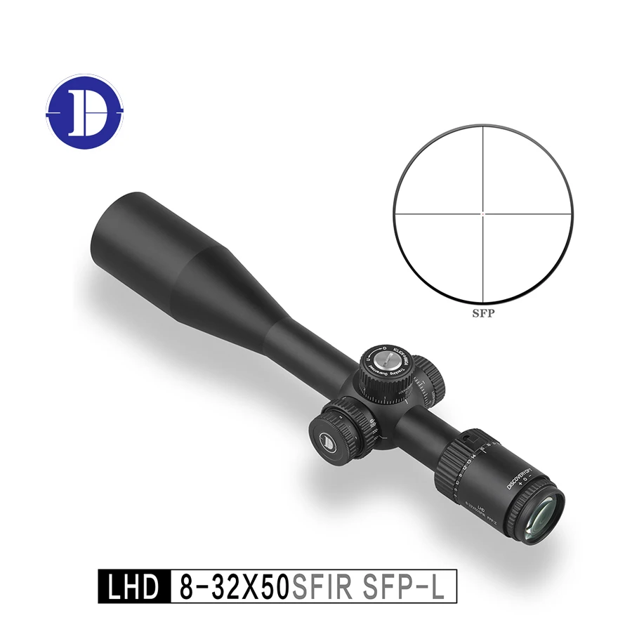 New Discoveryopt LHD 8-32X50SFIR SFP Locking Ultra Long Distance Spotting Scope Hunting Illuminated Crossbow Scope