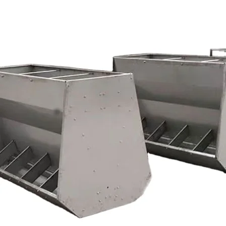 Single double Side Feeder for Pig Farm Automatic Feeder and Fattening nursery Use pig feeder stainless steel