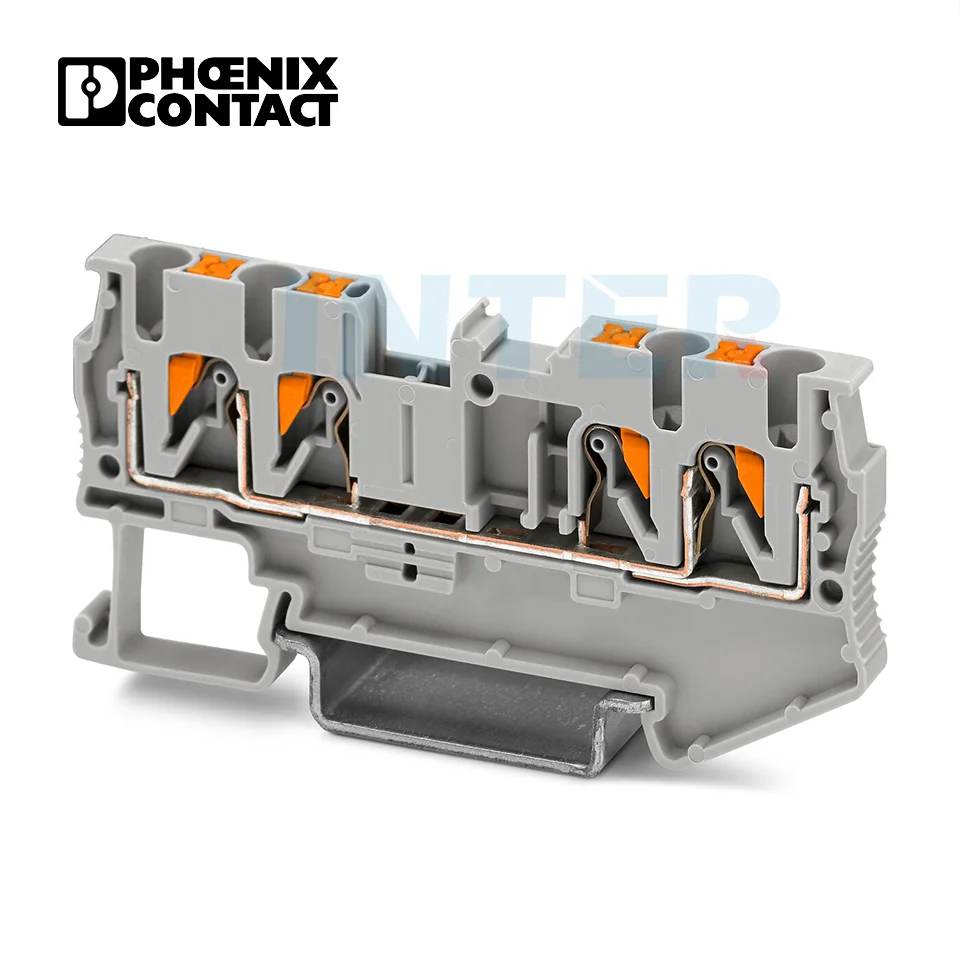 3209578 PT2.5 QUATTRO Double In Double Out Terminal Block push in terminal block Multi-connection Terminal Block