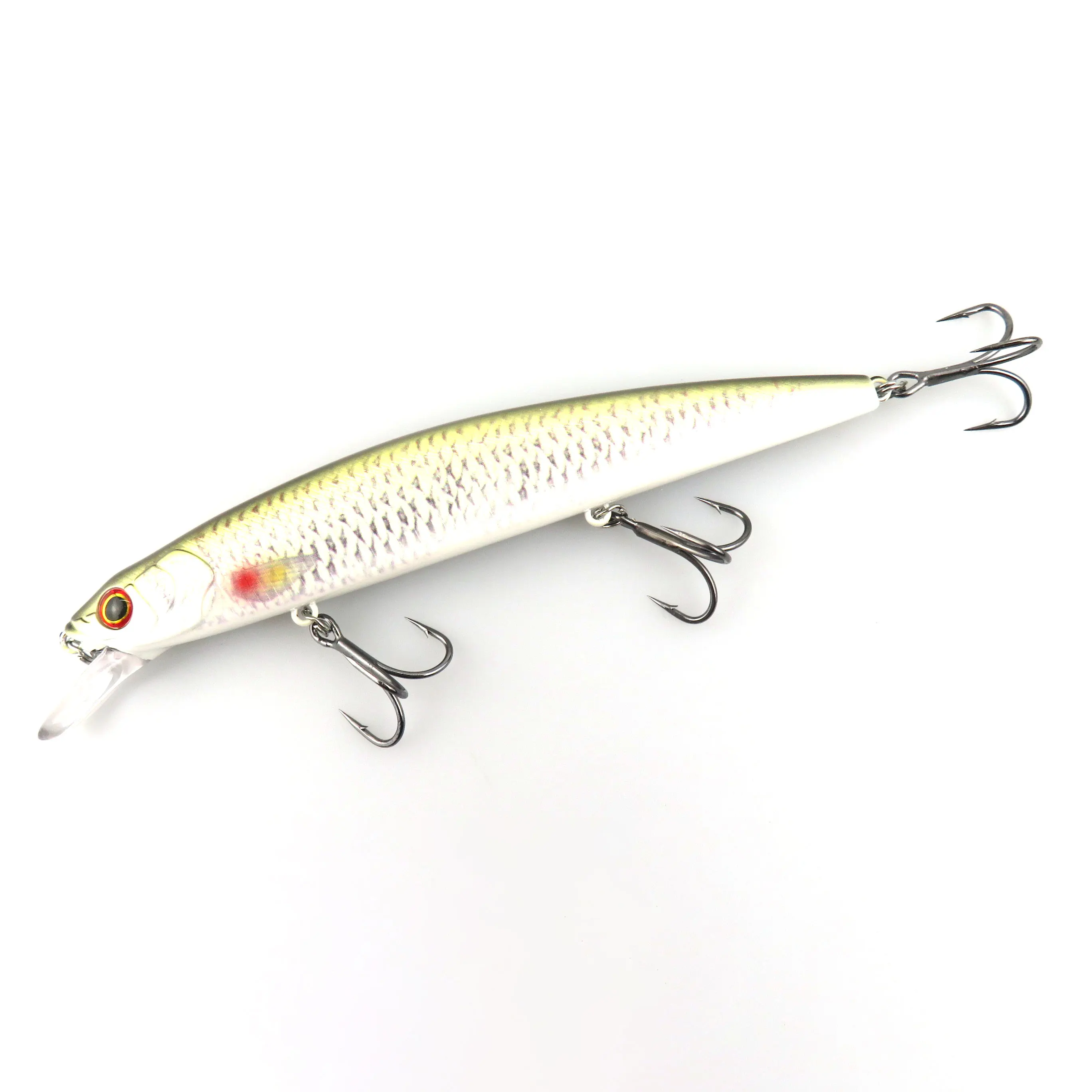 New super real yellow minnow 142mm/24.2g minnow trap hard bait fishing sinking deep minnow fishing lures