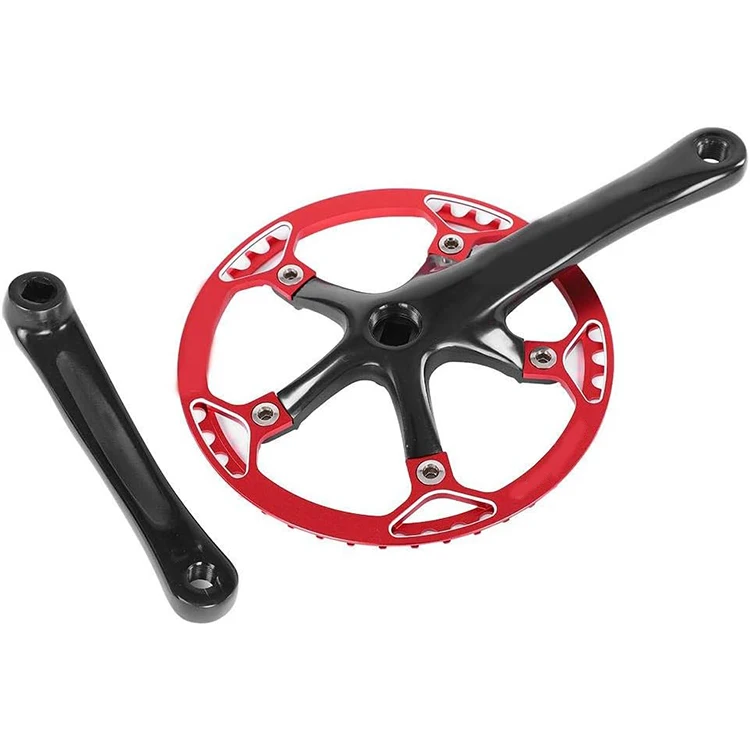 170mm bicycle Chainwheel Steel 7/8 Speed 42T/32T/22T Bike Component Bicycle Crank Chainwheel MTB Crank Bicycle Crankset