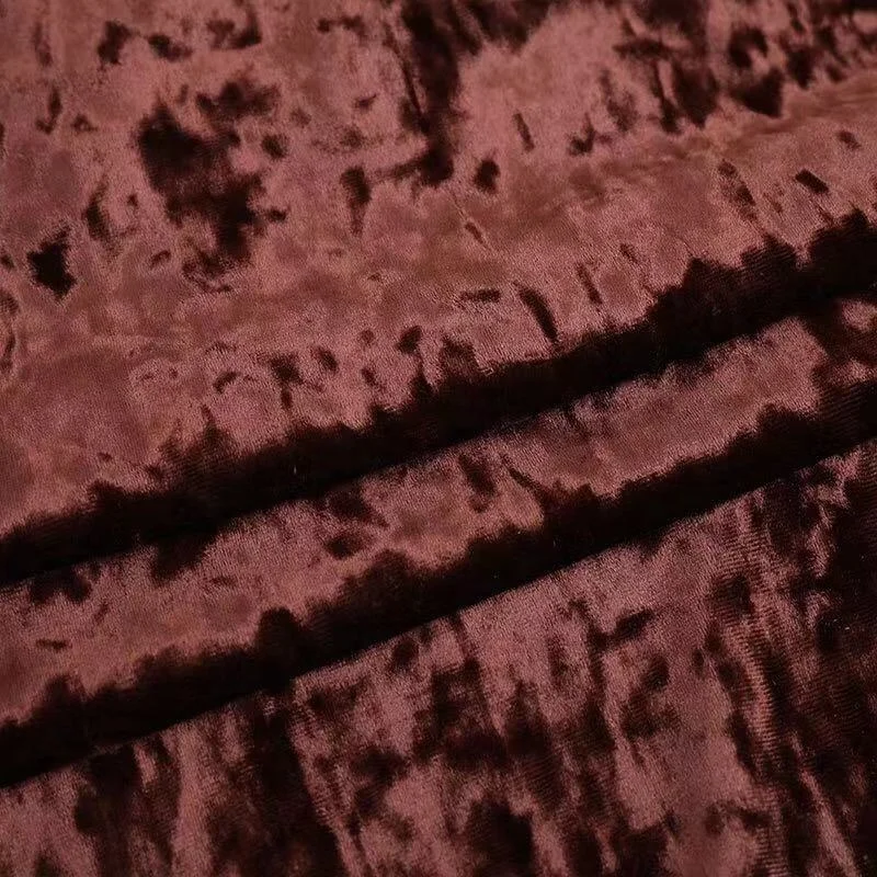 supple yarn dyed stretch plain velour colorful polyester spandex diamond velvet sleepwear home textile fabric