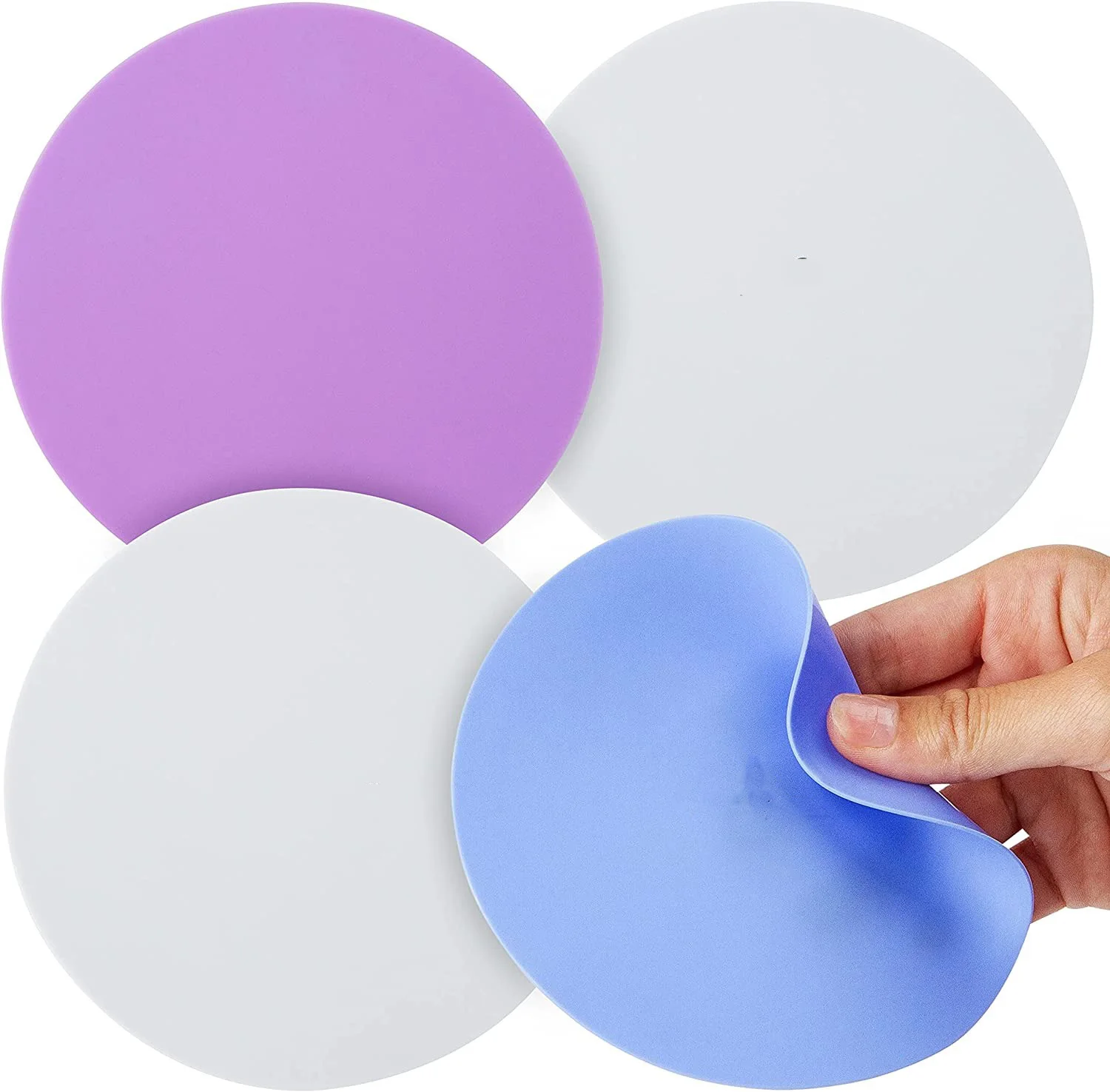 Hot Pot Holders Drying Mat Non-slip Coasters Insulation Trivet for Table Silicone Pot Trivet Mats Silicone Jar Opener