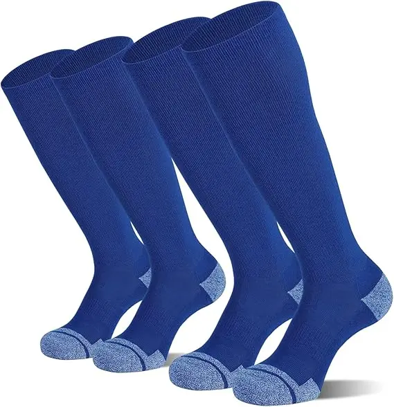 Wholesale Baseball Softball Soccer Socks Knee High Over The Calf Sports Tube Socks Nylon  Sports Football Socks