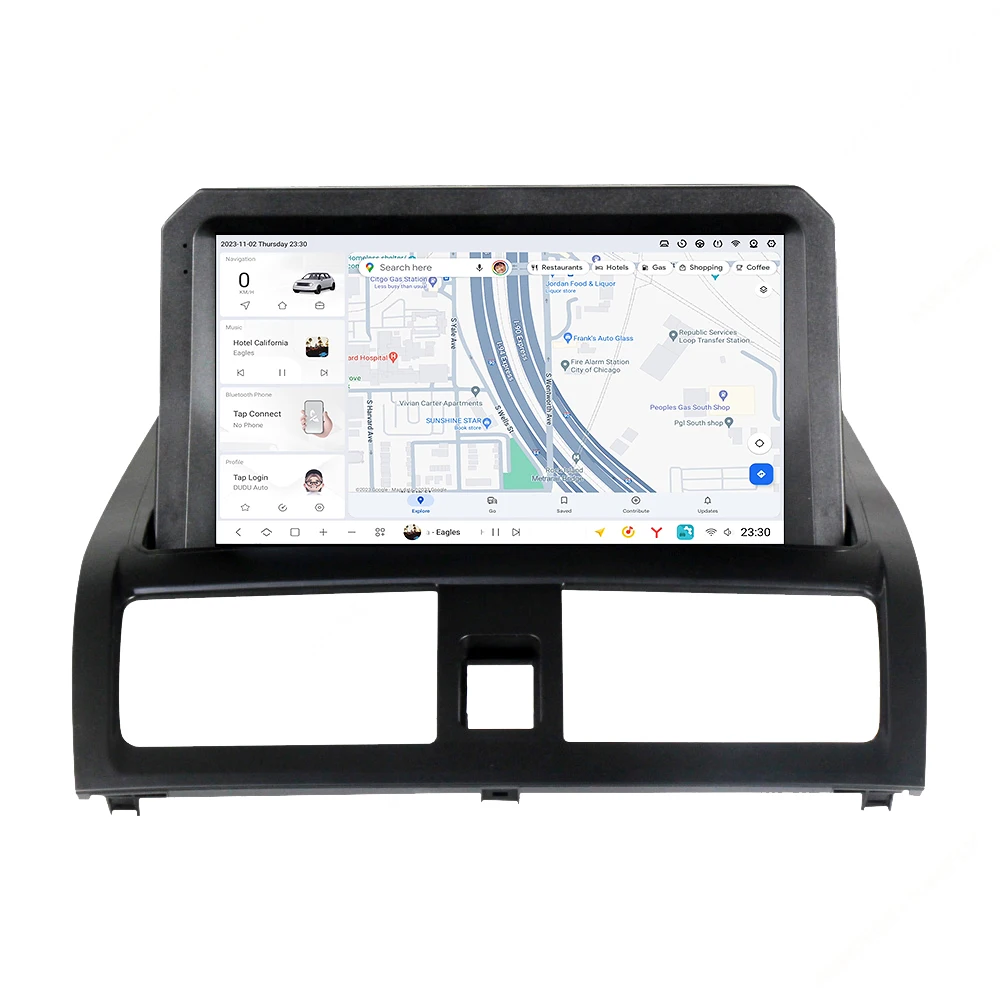 DUDUAUTO Android 13 Автомобильное радио Honda Accorder 7 2003 - 2007 Мультимедийный видеоплеер Стерео воспроизведе
