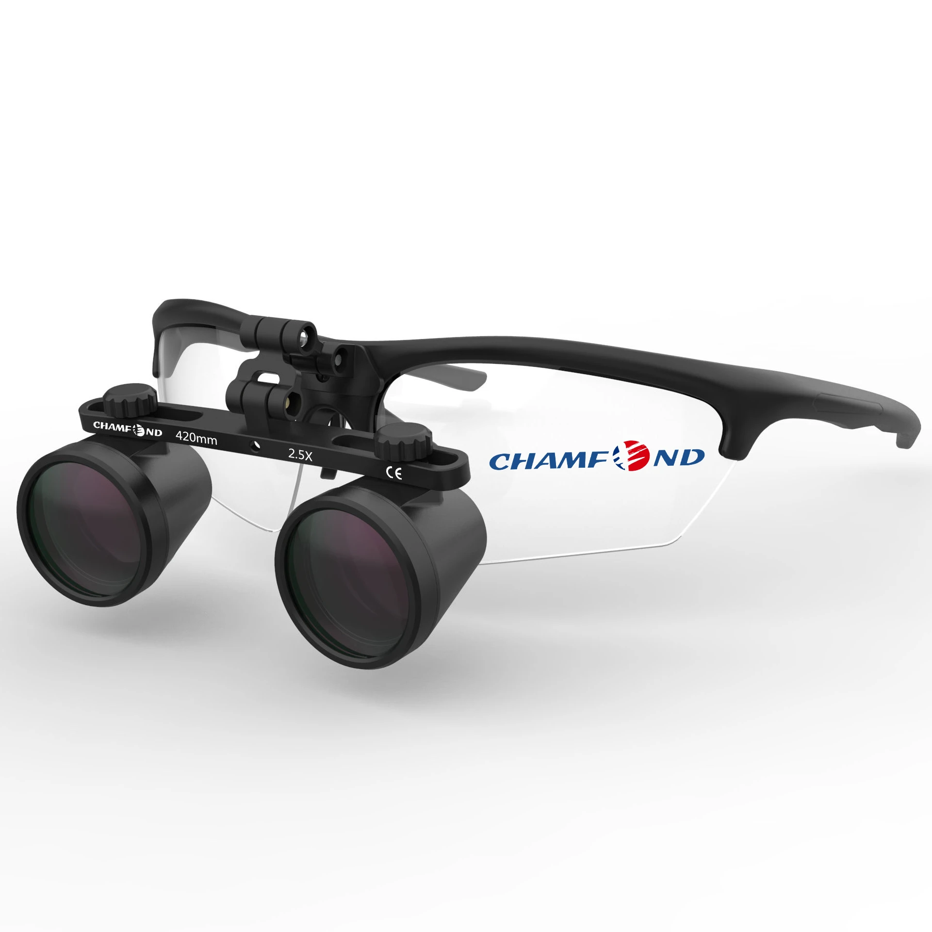ENT equipment surgical medical use binocular loupe 2.5X 420mm with sporty frame