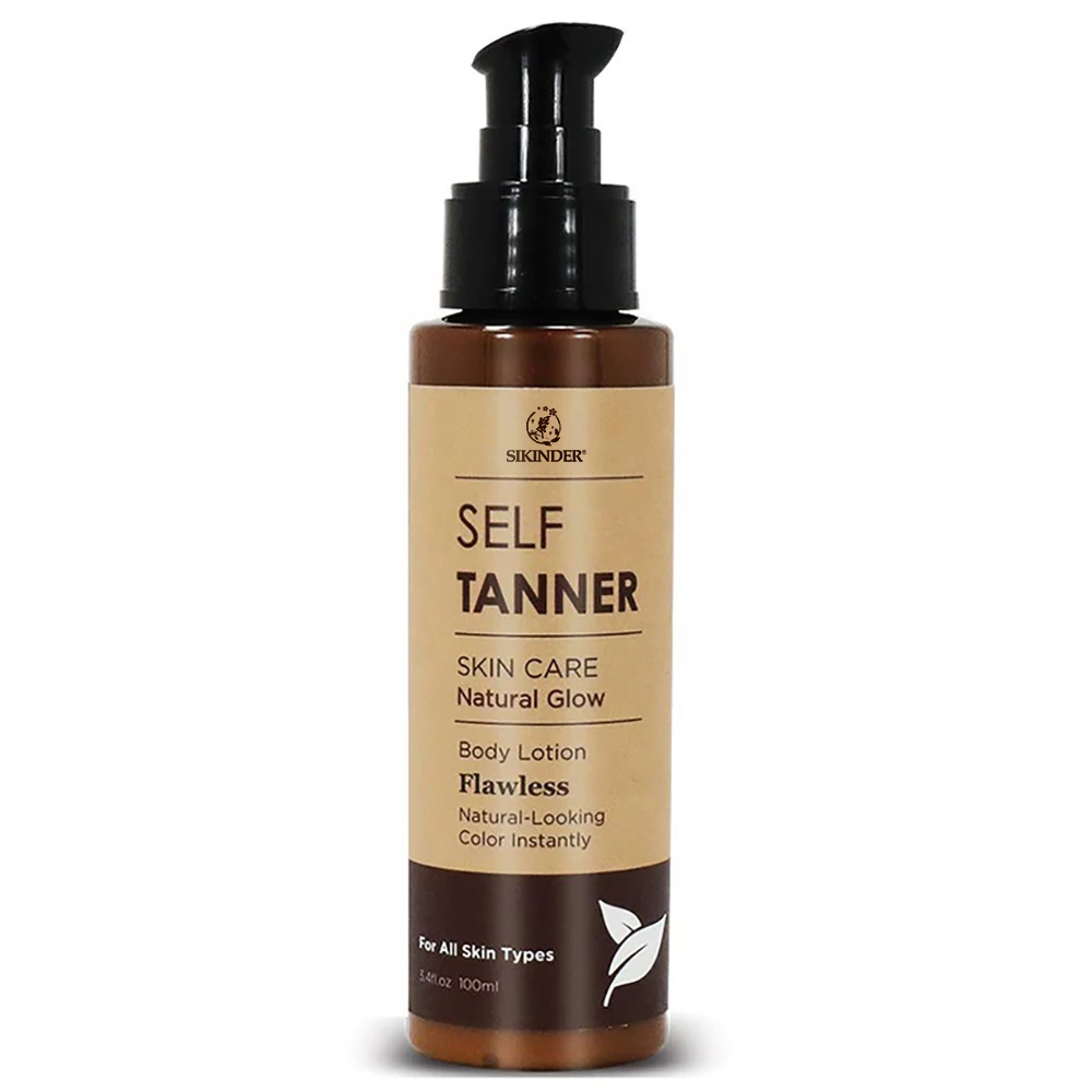 OEM/ODM Self tanner skin care natural glow body lotion