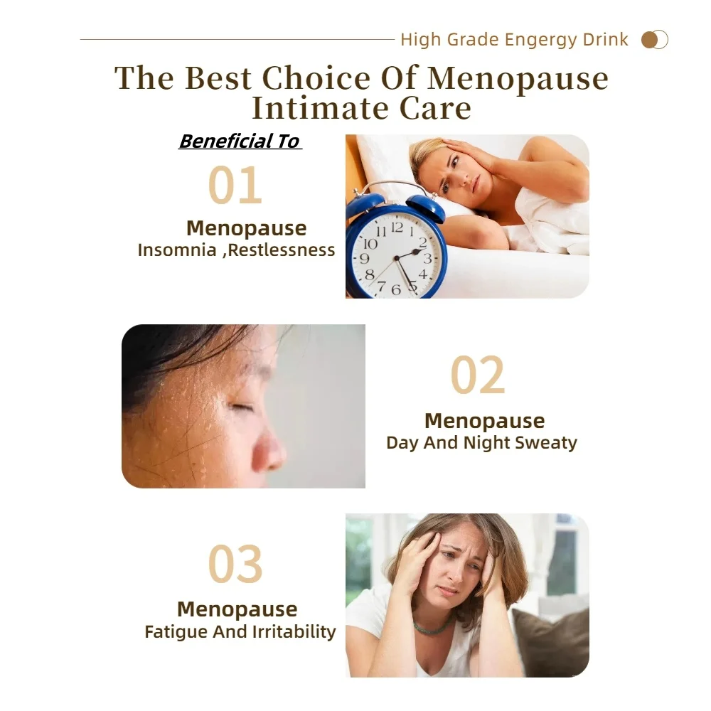 High Quality Effective QingZi Chinese Herbals Tea Energy Drink Menopause Insomnia Relief Menopause Supplement For Women Period