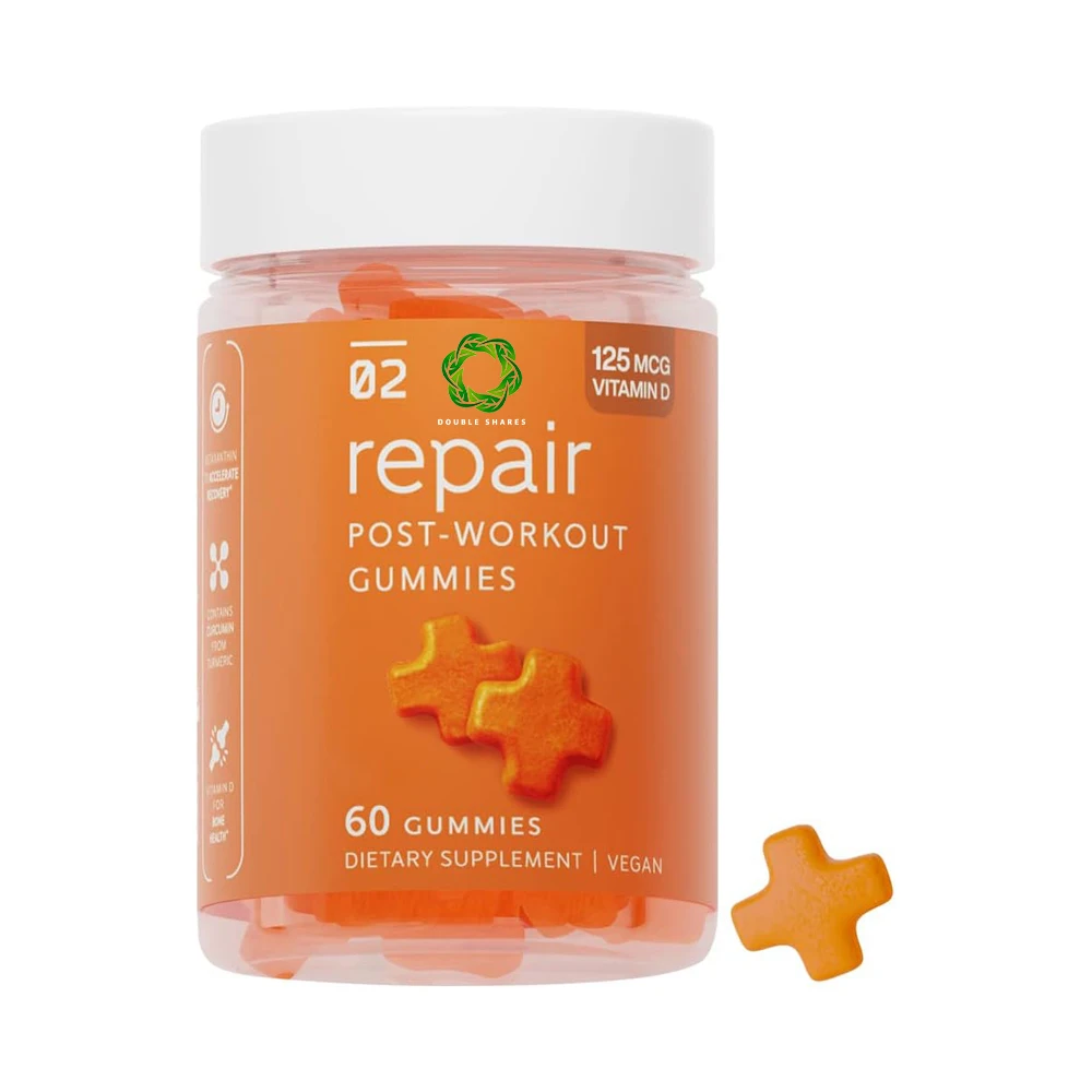 OEM All Natural Repair Post Workout Gummies Creatine Sports Energy Beta-Alanine Preworkout Supplement Amino Acid Energy Gummies