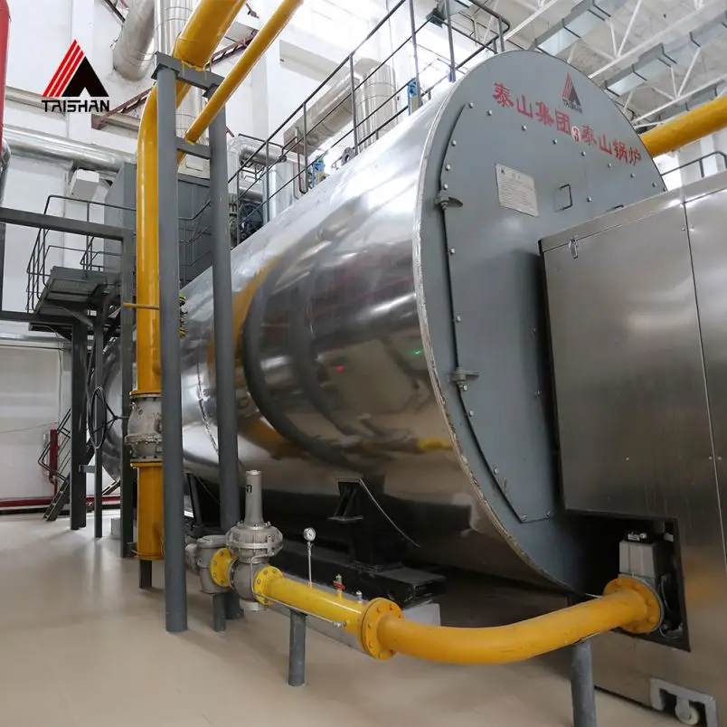 Газовый паровой котел для пожарной трубы