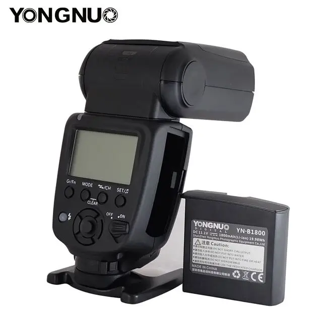 
 Светодиодная лампа для видеосъемки YONGNUO YN860Li-KIT с литиевым аккумулятором беспроводной триггер для вспышки Speedlite GN60 2,4 г беспроводной радио ведомый для цифровой зеркальной камеры Canon Nikon Pentax Olympu  Беспроводная вспышка YONGNUO YN860