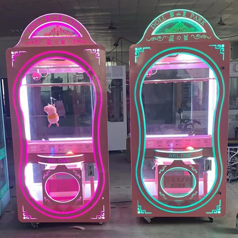 Game center use blind box doll catch machine coin game electrical equipment