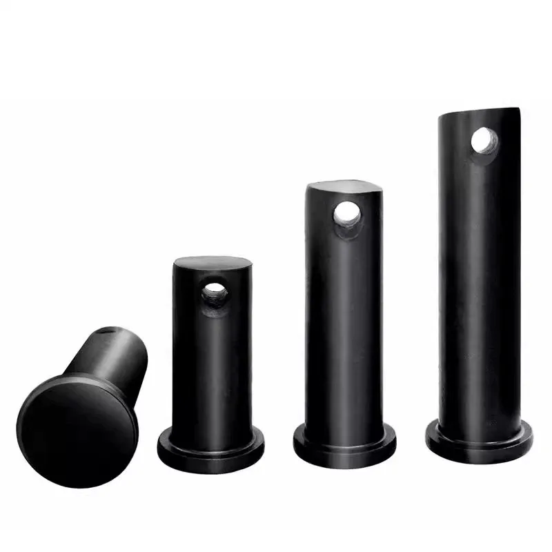 DIN1434 DIN1444 Steel Black Oxide Universal Clevis Pin with Hole Perforated Pin Shaft ISO2341