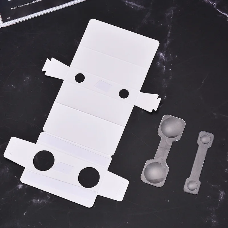 Newest selling children educational toys paper DIY graffiti customization kids telescopes folding binoculars