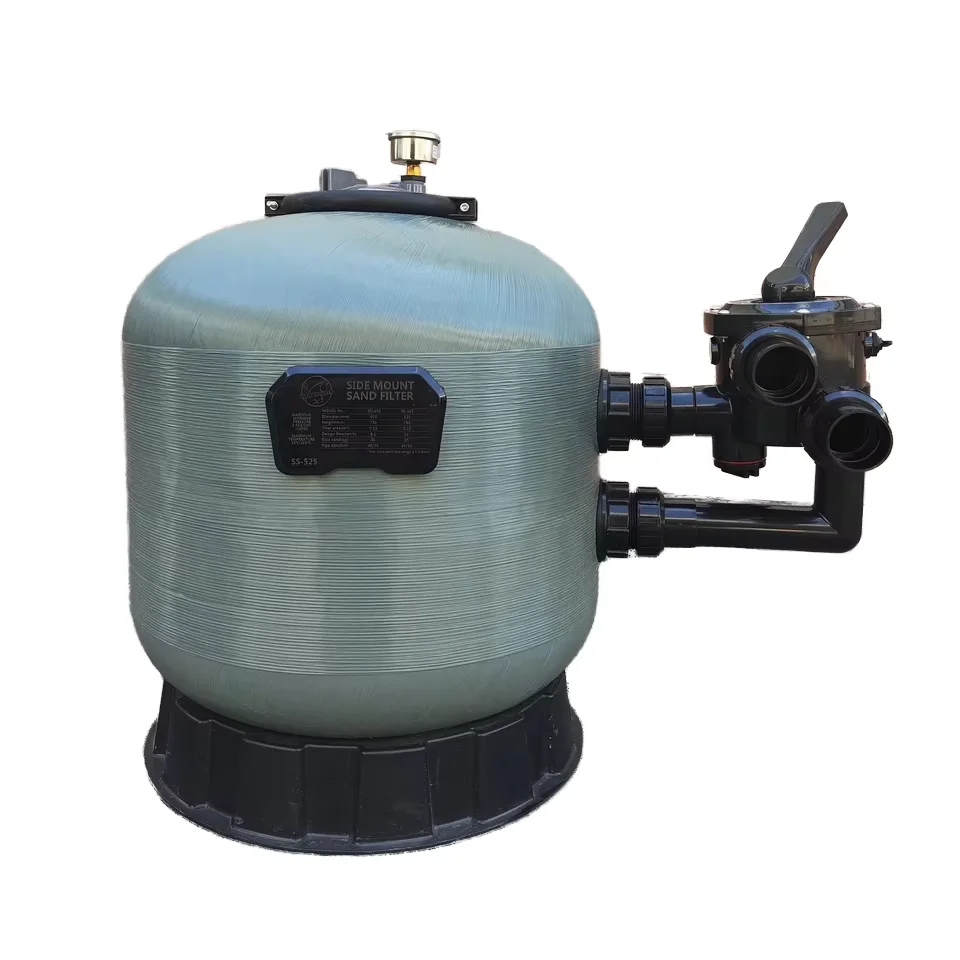 Wholesale Home & Commercial Side-Mount High Quality Fiberglass Sand Filter for Swimming Pool accessories