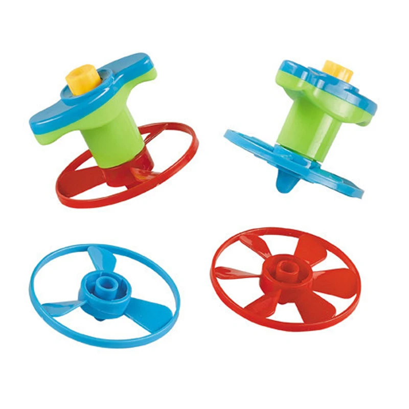 QS Factory Kids Interesting Small Toys Miniature Multi Function Rotation Spin Gyro Toys For Children Boys Educational Funny Gift