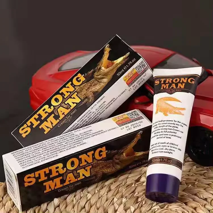 Strong man really strength three generations ointment male health care crocodile cream sex product for men