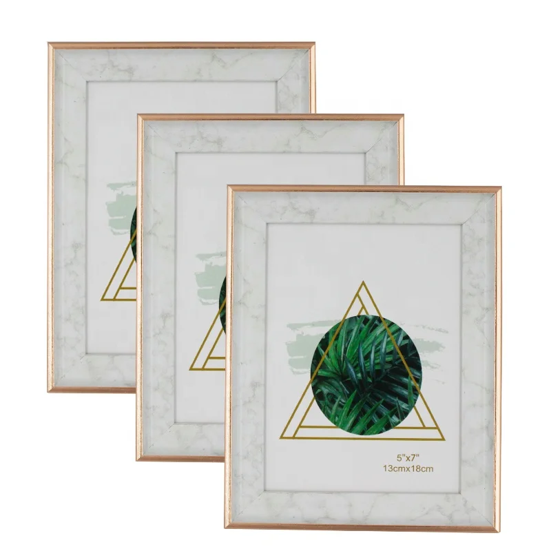 Tabletop Display Frame cuadro minimalista Plastic Photo Frame For Home Decoration