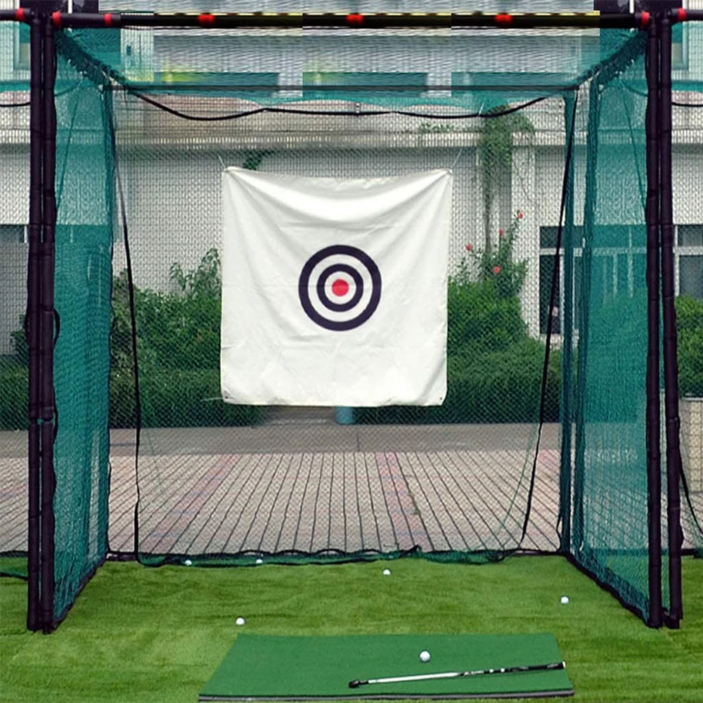Golf Hitting Cage 3X3M cube Anti-rebound hose practice Cage Become a popular practice tool for golf masters of Golf hitting net