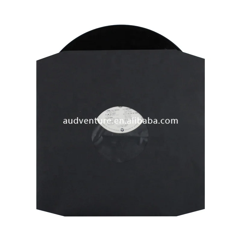 lined with PE Album sleeves 12 inch corner cut paper inner sleeve vinyl LP inner protective cover record sleeves