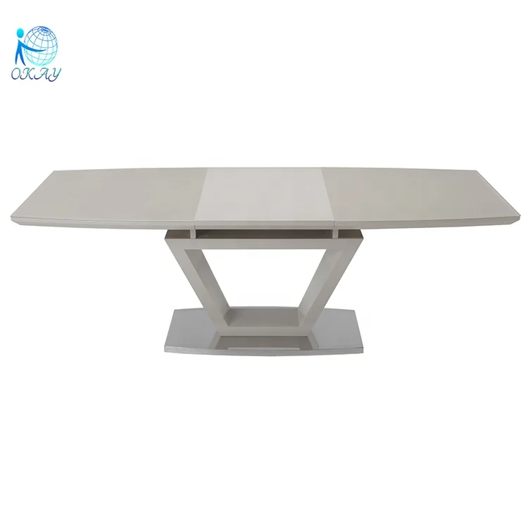 dining room furniture sets modern MDF extension dining table