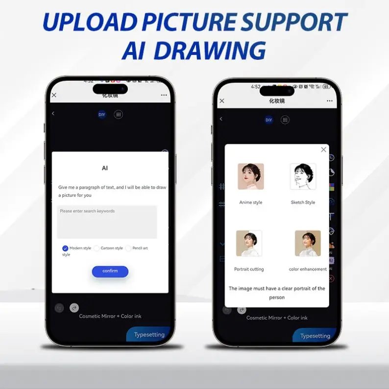 Easy To Operate Smart UV Printer Multifunction Support H5 Mobile App Wifi Bluetooth