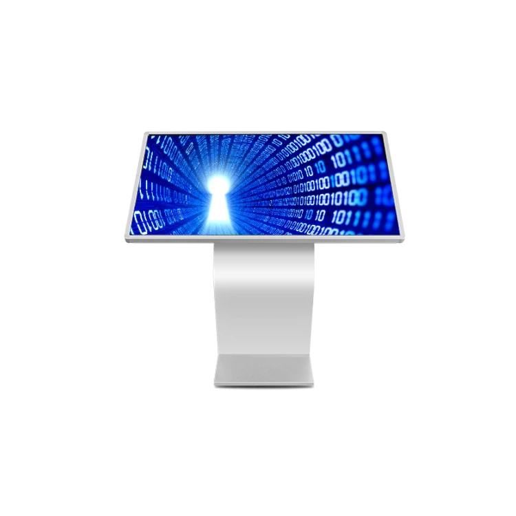 Floor Stand Self Service 22 Inch Android Smart Interactive Digital Touch Screen Kiosk Monitor Display With Camera