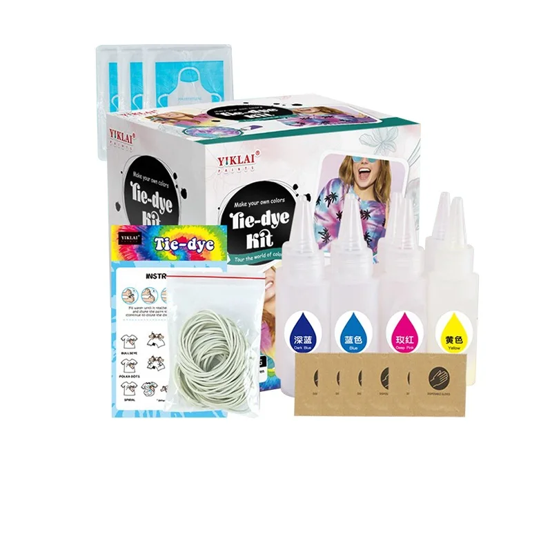 Индивидуальный нетоксичный реактивный 8 цветов флакон 60 мл Набор цветных порошковых красителей для