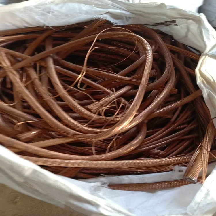 High purity industrial metal mill berry copper wire scrap 99.99% bright copper wire
