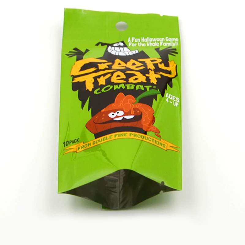 Heat Seal Aluminum Foil Custom Laminated Plastic Pouches Silver Foil Back Side Seal Packaging Bag