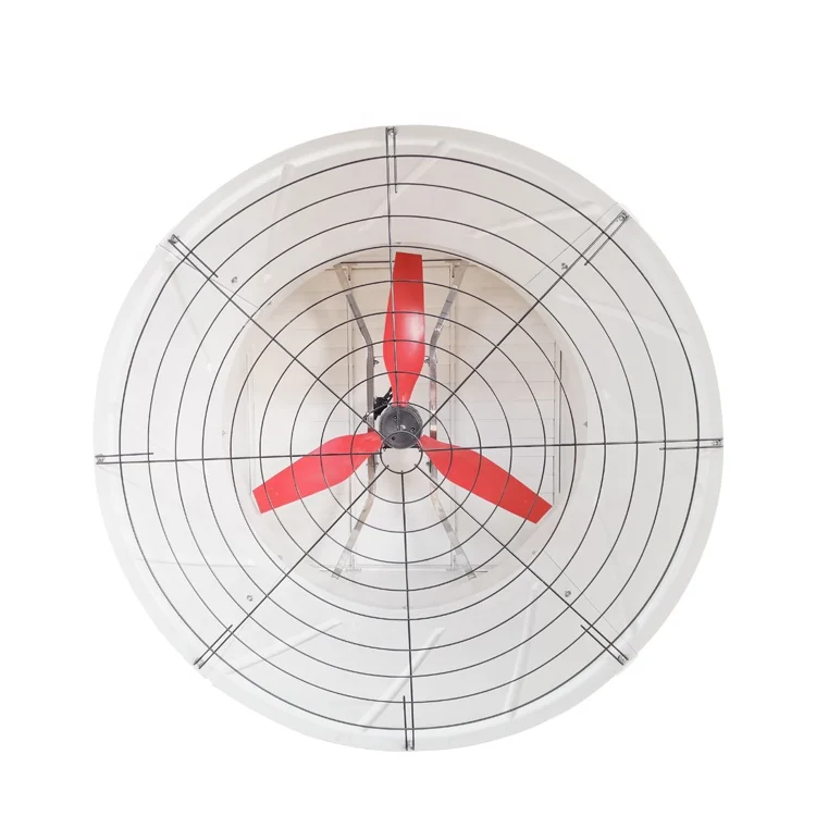 QiluRunte New Product 1530 Model 51 Inch Shutter Cone Fan Poultry Ventilation Ventilating House Exhaust Farm Fan