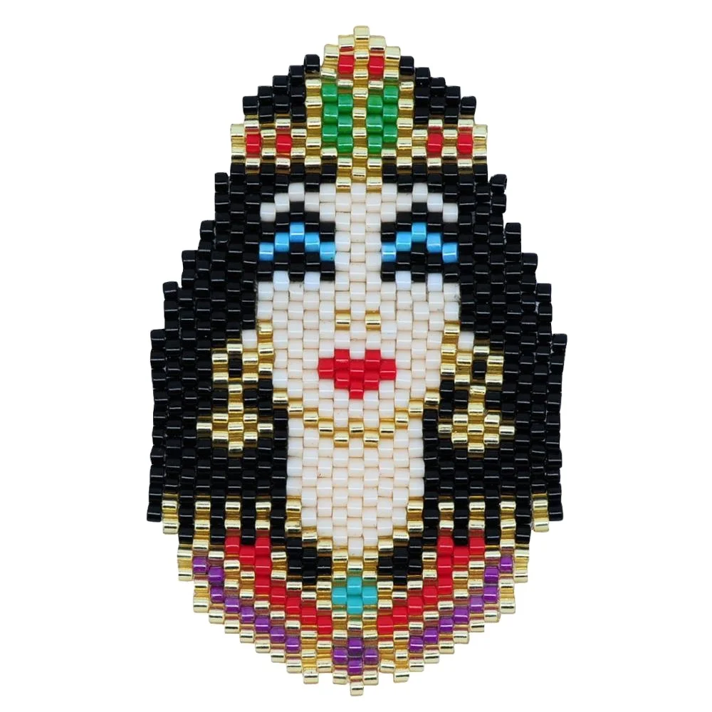 South American hot sale miyuki Cleopatra pendant Japan bead knitting charms