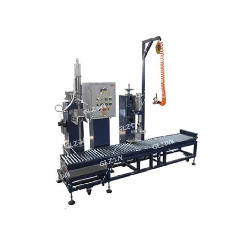 30L Electric Jerry Oil Bottle Filling Plastic PET Material Water Liquid Gas Milk Food Beverage Chemicals New Condition PLC Pump