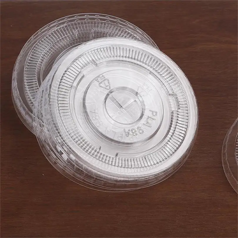 
Strongand durable 98 flat cover white plastic cover with disposable lid plastic degradable 