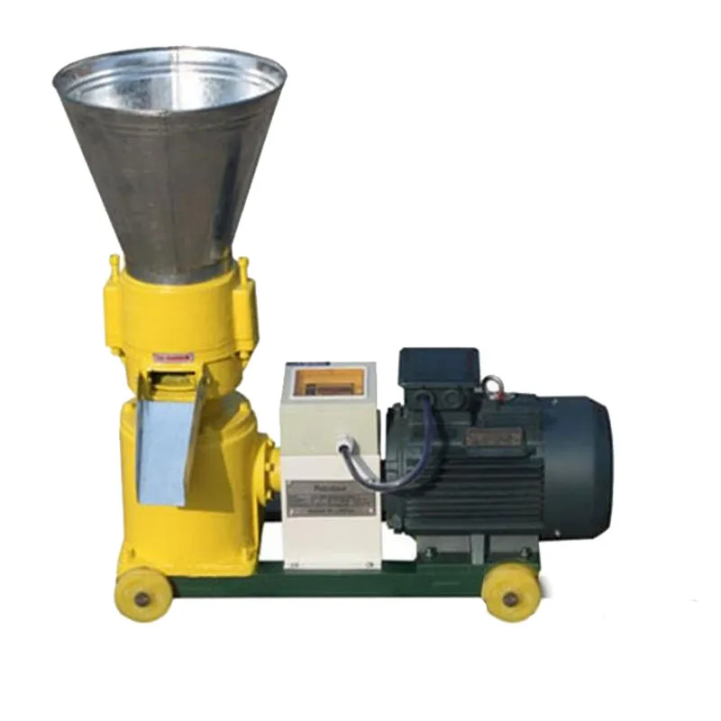 Hot sell 2.2kw, single phase wheat straw pellet making machine/animal feed pellet machine/poultry feed pellet mill for sale