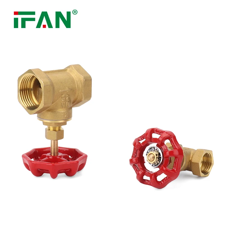 IFAN Factory Supply Brass Gate Valve Gate Valve Brass 1/2 2 Inch Gate Valve