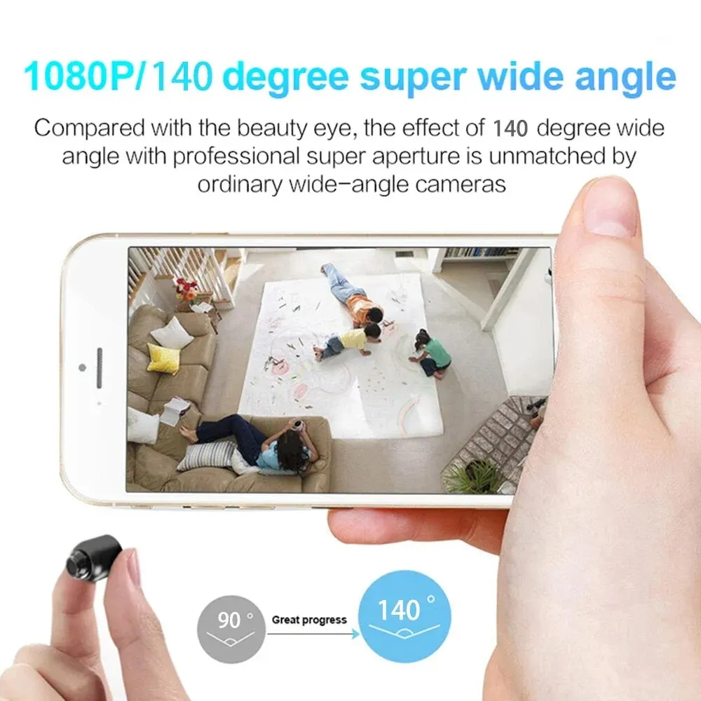 Mini Camera Wireless Wifi 1080P Surveillance Security Night Vision Motion Detect Camcorder Baby Monitor Camera