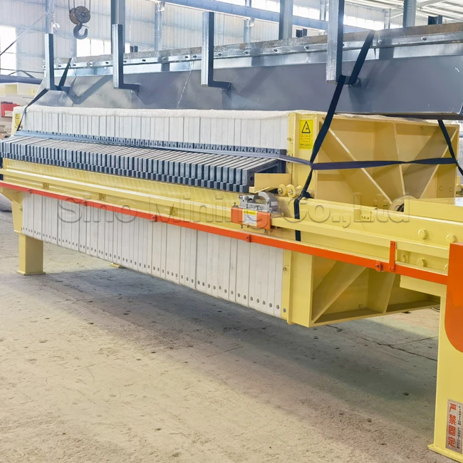 China Low Investment Plate and Frame Membrane Filter Press Machine Equipment Hydraulic Oil Belt Filter Press