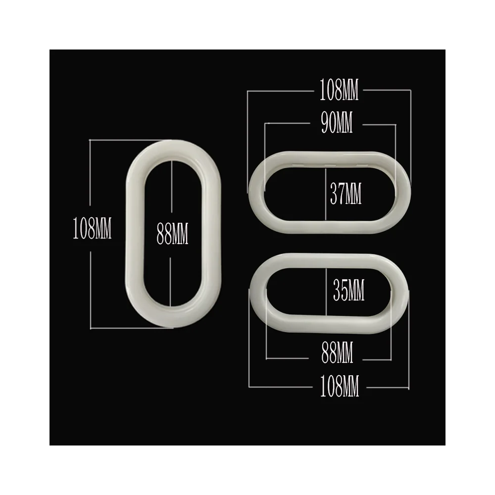 Quality Assurance Color Customization PP/PE/ABS Environmental Protection Three-Hole Carton Buckle plastic handle