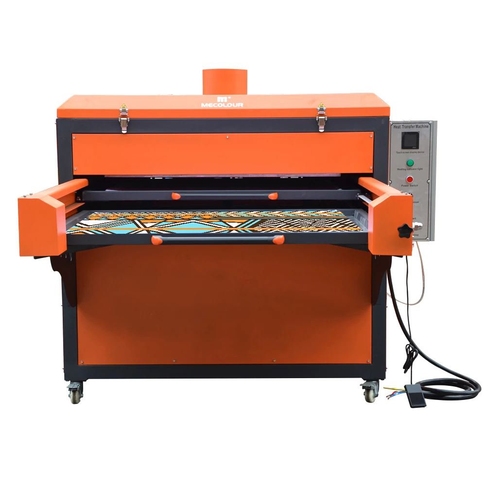 Large Format High Pressure Pneumatic Auto Double Working Stations Sublimation Heat Press Machine for T- Shirt Printing