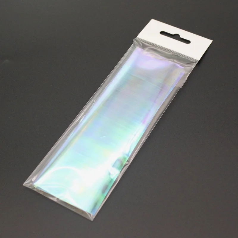20 15cm Clear Fish Skin Fly Tying Rainbow Film Sabiki Rig Making Shrimp Flash Back Wings Scud Nymph Fly Tying Materials