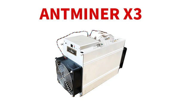  Очень дешевый Bitmain Antminer X3 криптонит добыватель асик 220 kH/s 465