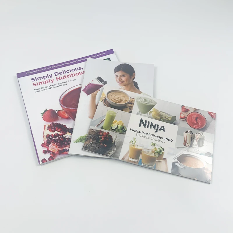 Custom paperback bulk softcover magazine publishing brochure catalogue recipe photo book printing services