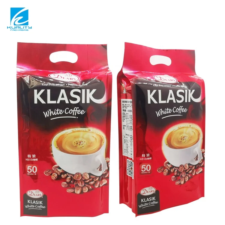 Устойчивый к запаху стоячий мешочек с боковой ластовицей, кофейный мешочек, упаковка палочек для кофе