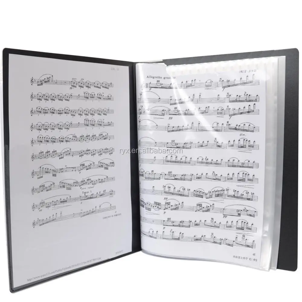 23 Holes clear Display Book pp Plastic A4 Pocket Folder